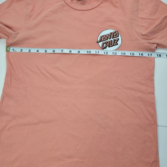 Santa Cruz | Orange Cream Unisex Tshirt Size Small - Picture 4 of 8